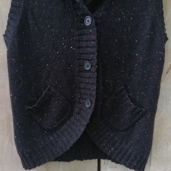 Black Sweater Vest - Picture 2 of 6
